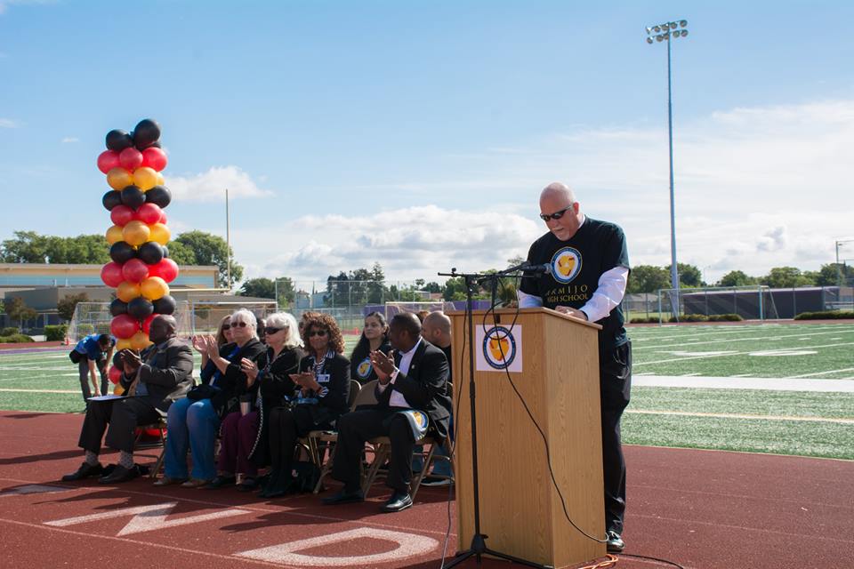 In one of his last official presentations, Principal Eric Tretten shares some of the positives of Armijo High School.