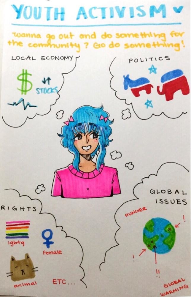 August Comic: Youth Activism