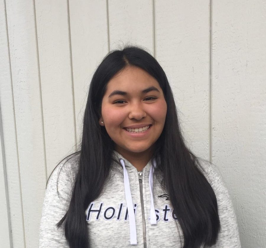Sophomore Maria A Garcia: “I like Mexico and visiting my grandparents and my other relatives.”
