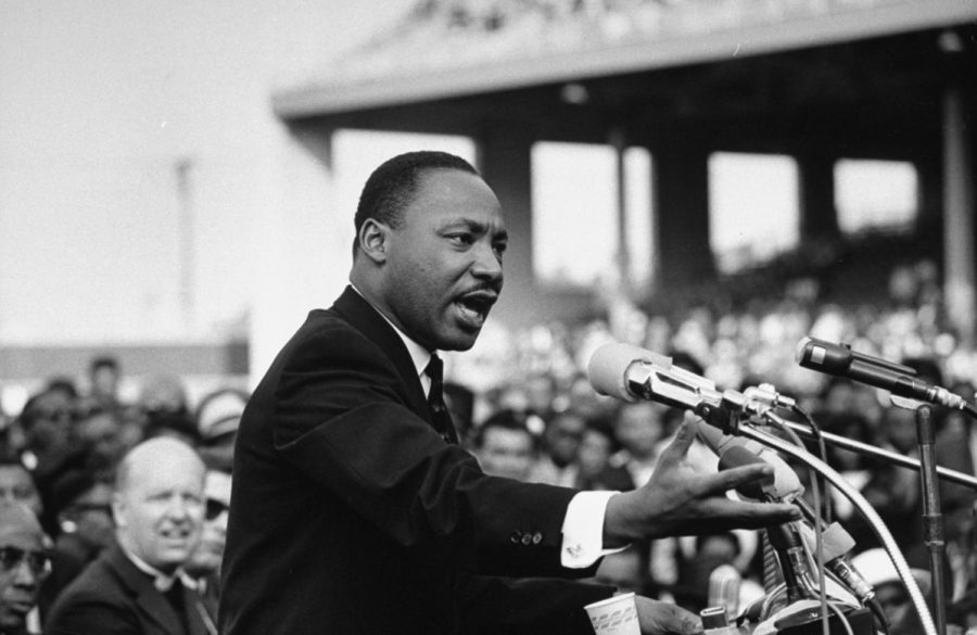Rev. Dr. Martin Luther King Jr. speaking.  (Photo by Julian Wasser/The LIFE Images Collection/Getty Images)