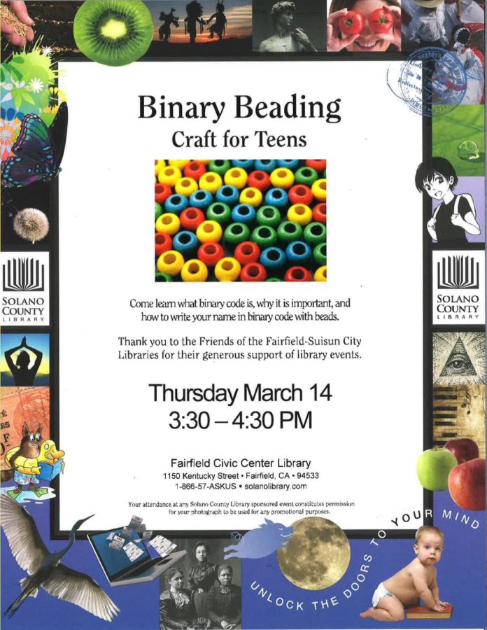 Binary Beading Event!