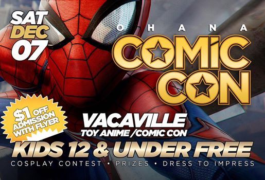 Vacaville Anime/Comic Con Dec.7