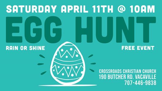 Easter Egg Hunt held by Crossroads Church 4/11