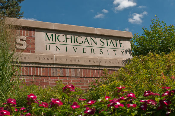 MSU welcomes students to their campus.