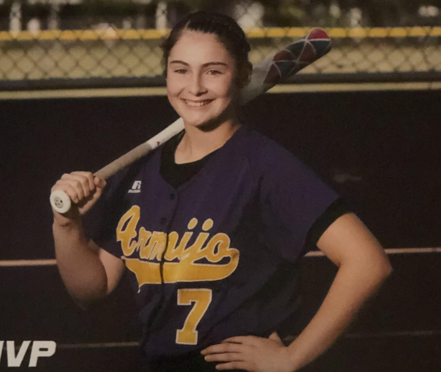 After representing Armijo for Wrestling, Ashlee was looking forward to showing her power in softball.