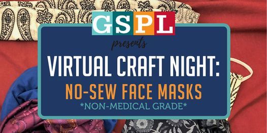DIY Face Mask Virtual Craft Event - Sep.16