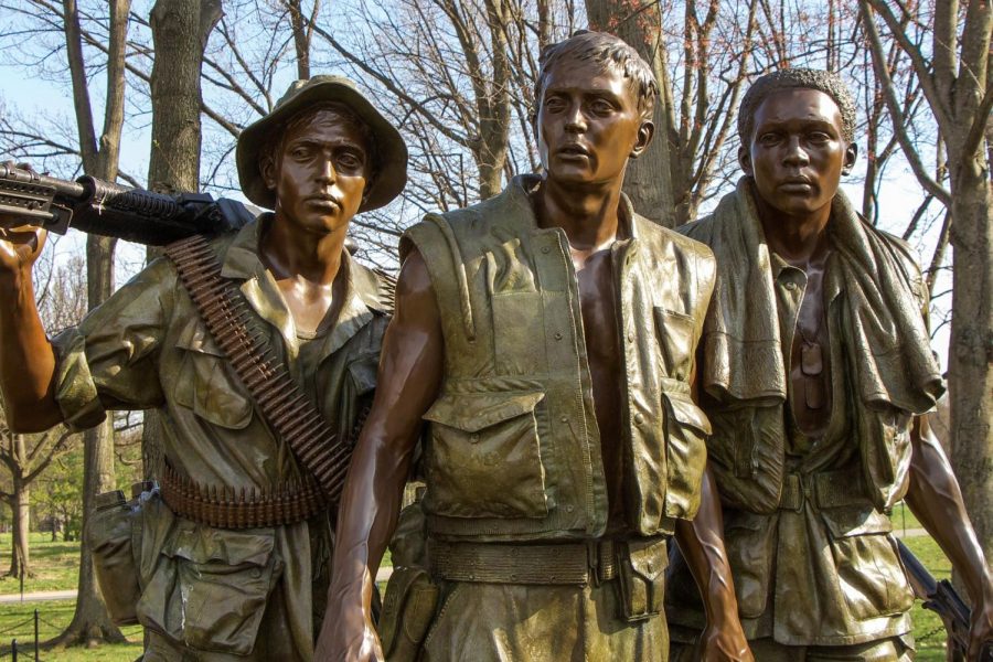 The soldiers who fought in Vietnam are honored by this day and this memorial in Washington DC.
