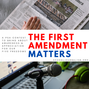First Amendment Matters contest seeks PSA