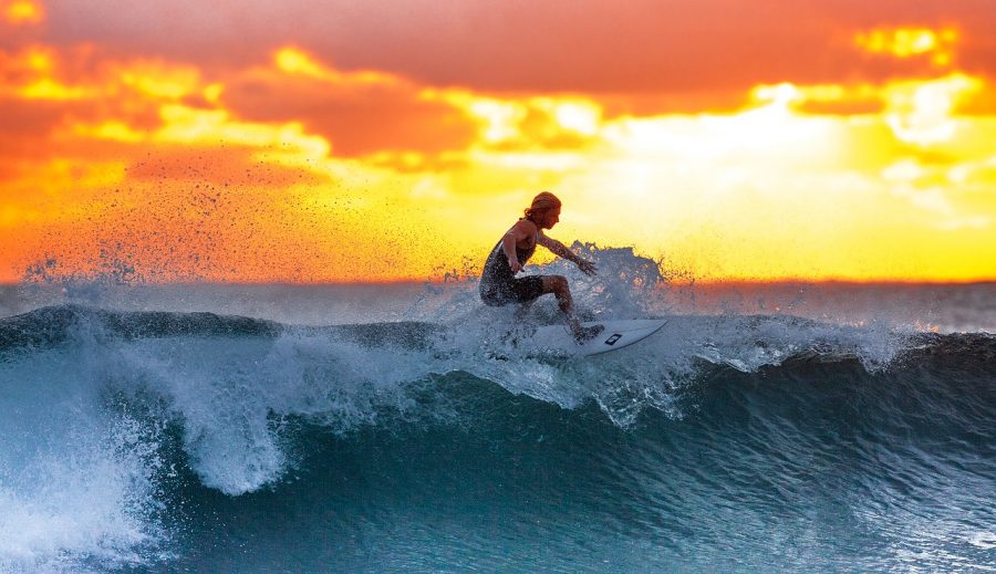Around the world, people celebrate the waves and the skill to ride them.