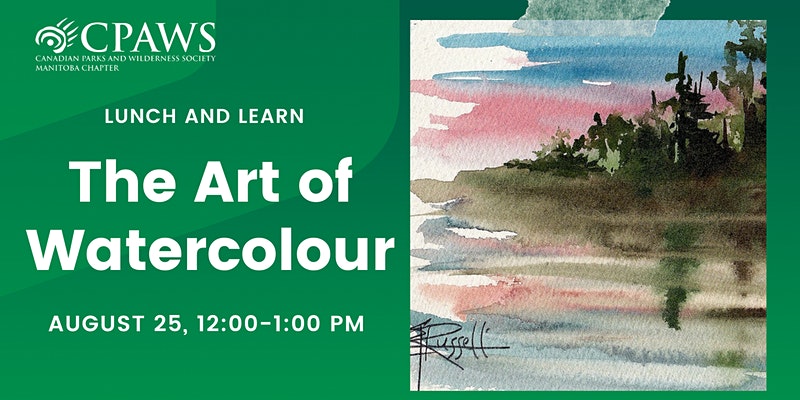 The Art of Watercolor Virtual Art Class - August 25