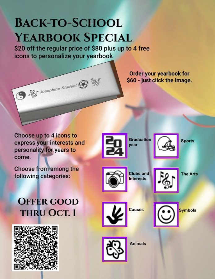 Take advantage of this yearbook special