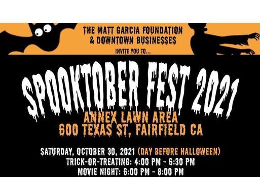 Fairfield SpookTober Fest 2021 - October 30