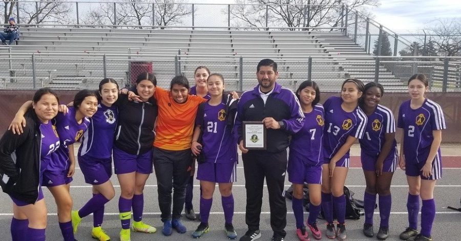 Girls+Soccer+earns+award+for+Sportsmanship