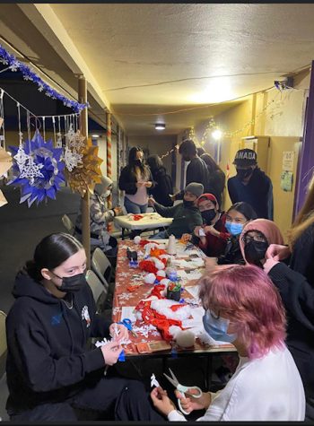 Students enjoyed a fun and social evening at that Winter Carnival.
