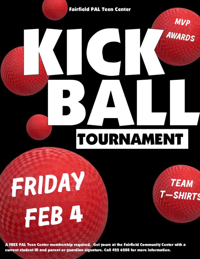 The+Fairfield+PAL+Teen+Center+Host+the+Ultimate+Kick+Ball+Tournament