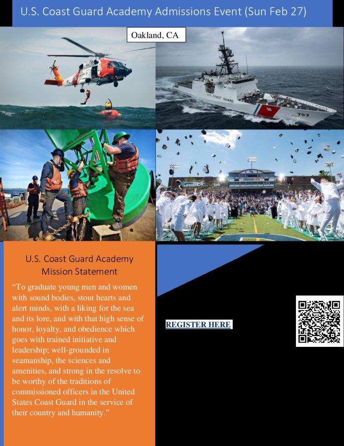 Founded+in+1876%2C+the+Coast+Guard+Academy+is+an+accredited+college+educating+future+Coast+Guard+officers+to+serve+their+country+and+humanity.++The+Academy+offers+a+total%2C+integrated+life+experience+available+nowhere+else+and+is+ranked+as+a+top+undergraduate+program+in+the+northeastern+United+States.++It+is+the+only+small%2C+highly+selective+four+year+college+in+the+country+that+is+free+to+attend.