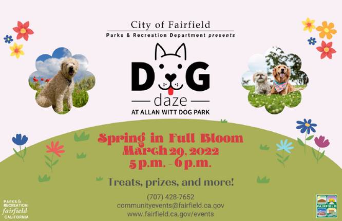 Start your spring at the dog park