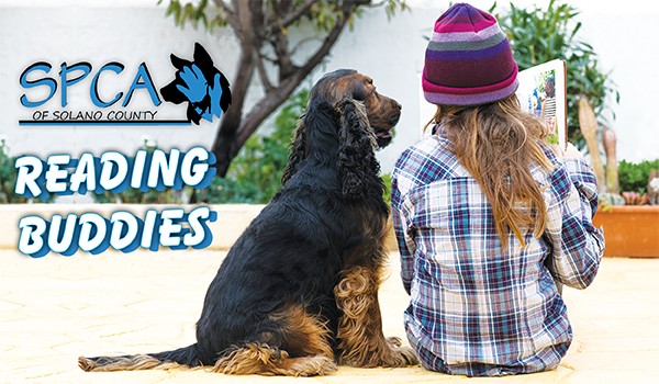 Find Your Reading Buddy at SPCA Vacaville - April 7