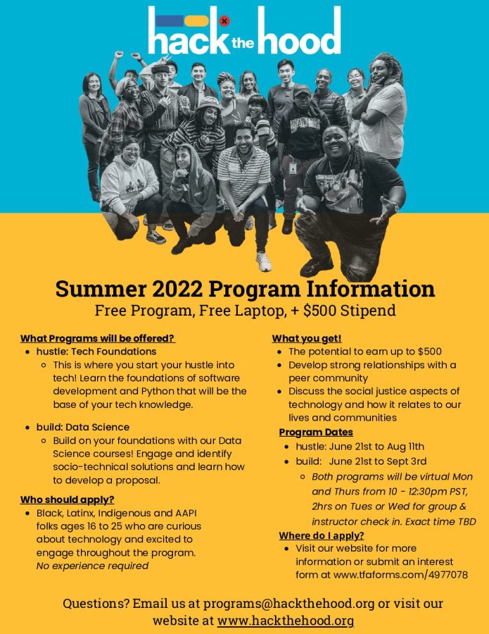 Hack the Hood hosts 2022 summer program