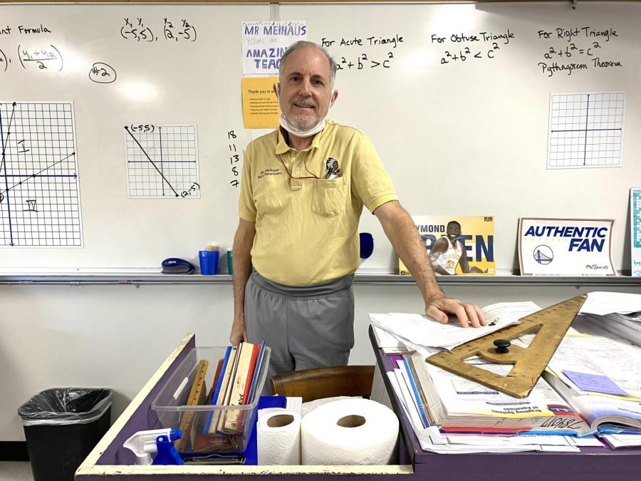 Mr. Meihaus has made Armijo a second home with his passion for mathematics.