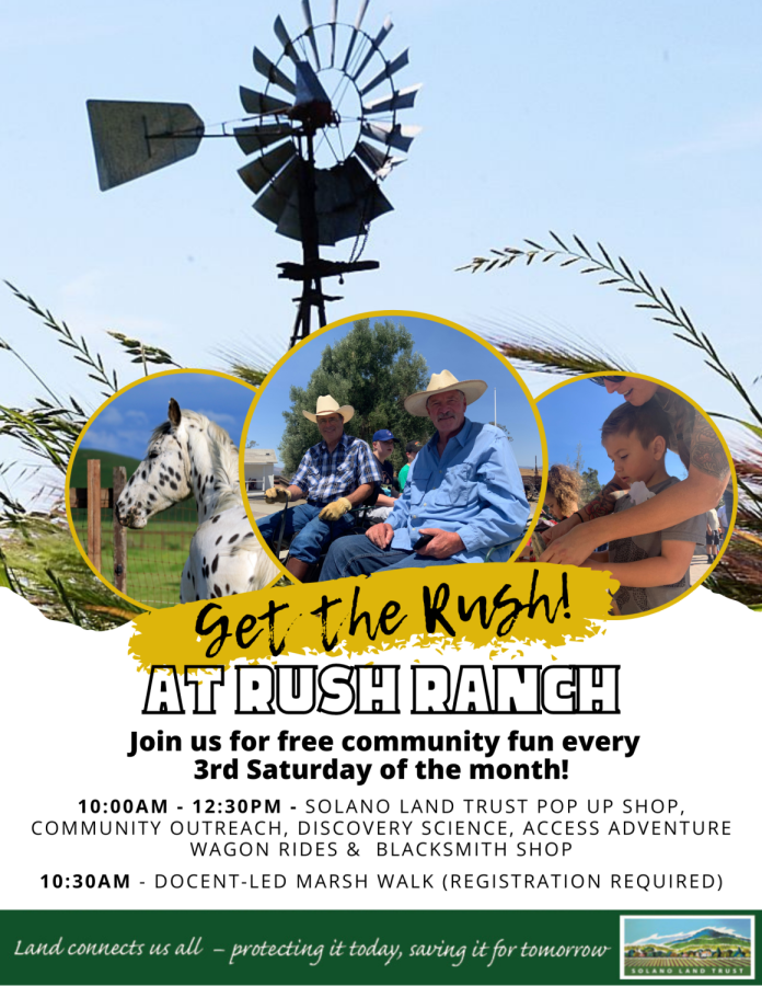 Get the Rush at Rush Ranch!
