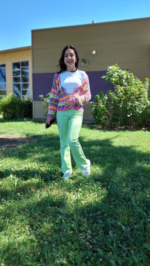 Veronica Rodriguez brings about her own style for the new school year.