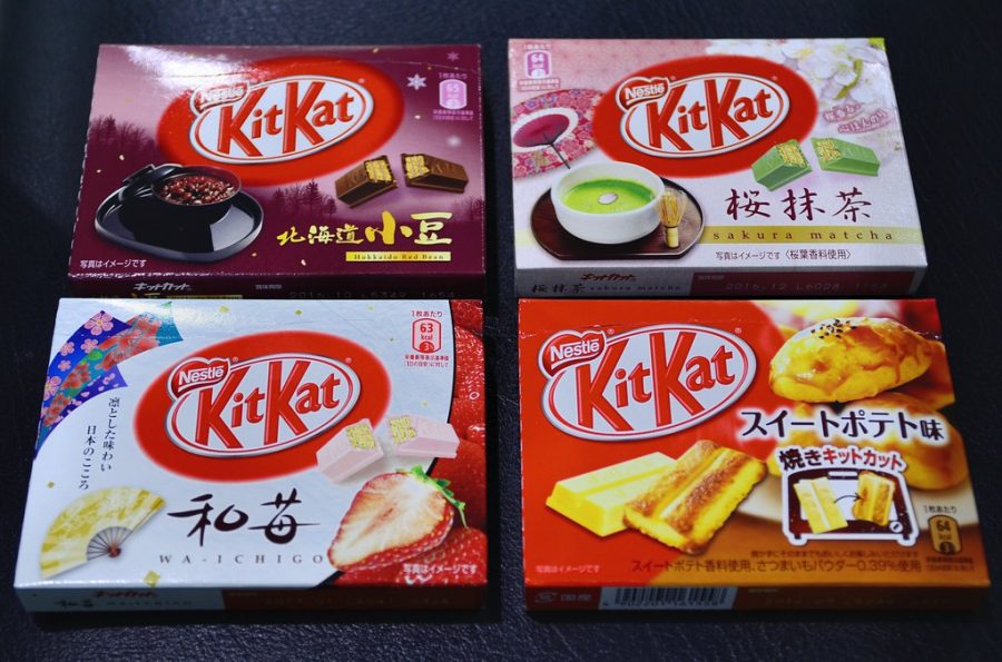 Did you know that there is a purple sweet potato flavored Kit Kat?