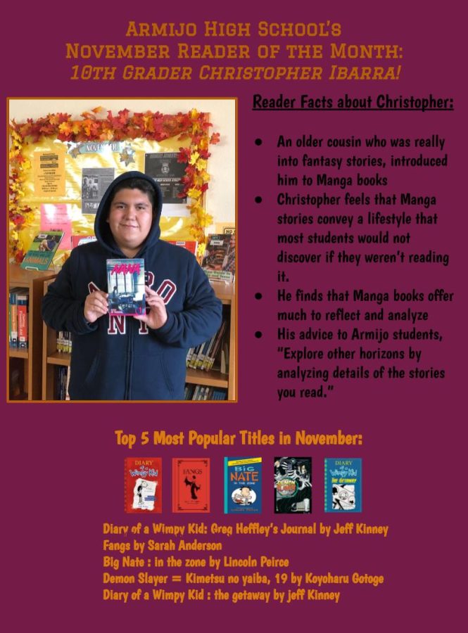 Check out the Reader of the Month
