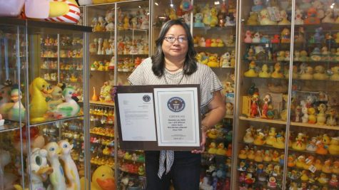 Charlotte Lee collected the most rubber duckies. How will you set a new world record?