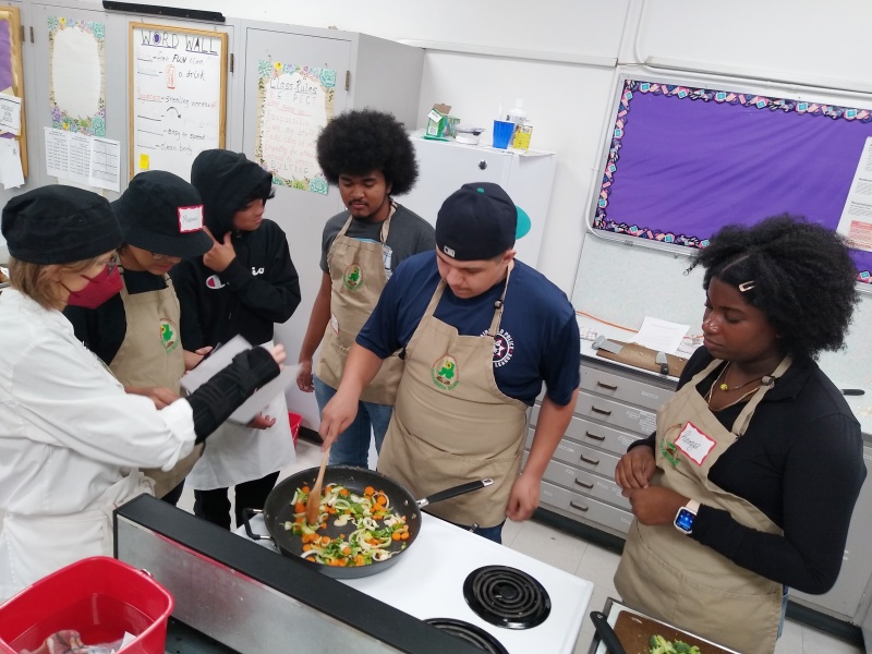 The Multimedia Academy and Garden Club are collaborating with Sustainable Solano and Innovative Solutions, creating a Healthy Local Food campaign.