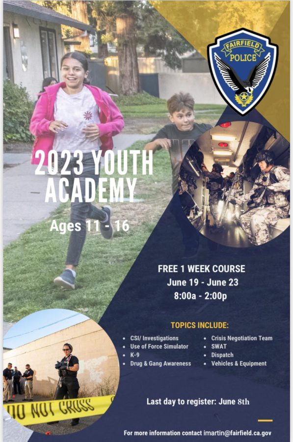 Fairfield Police Department 2023 Youth Academy