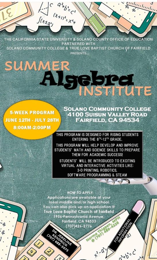Summer Algebra Institute improves math skills for next school year