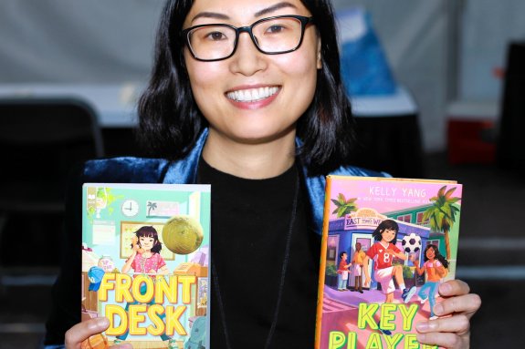 Author Kelly Yang at Vacaville Cultural Center Library