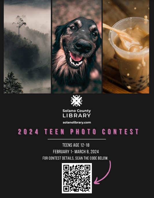 Solano County Library’s teen photo contest returns!