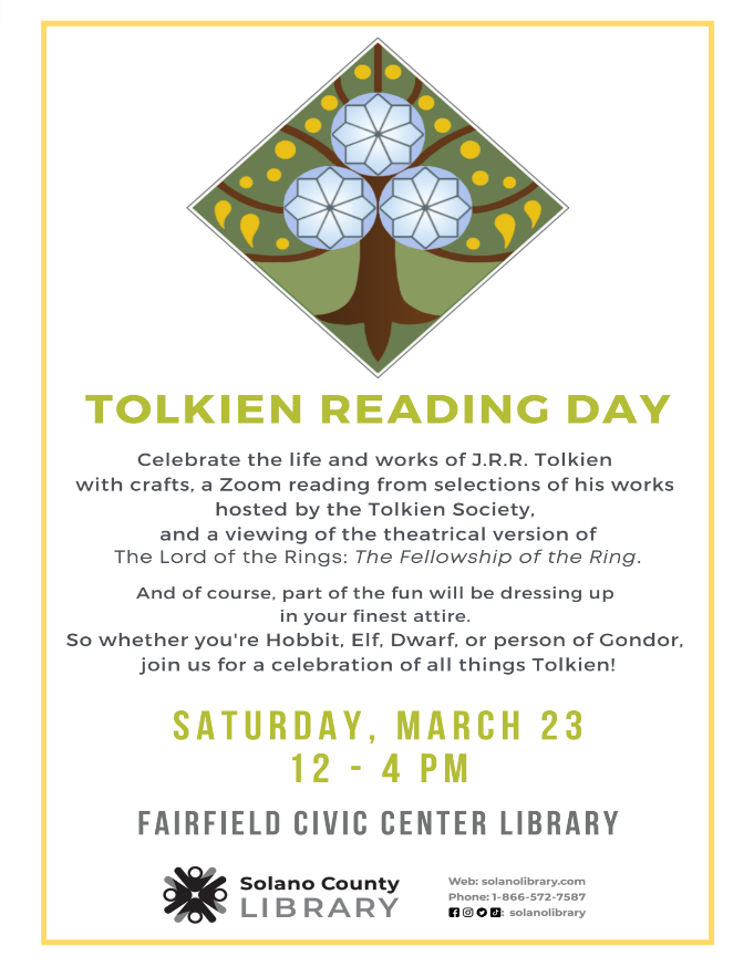 Tolkien Reading Day at Library