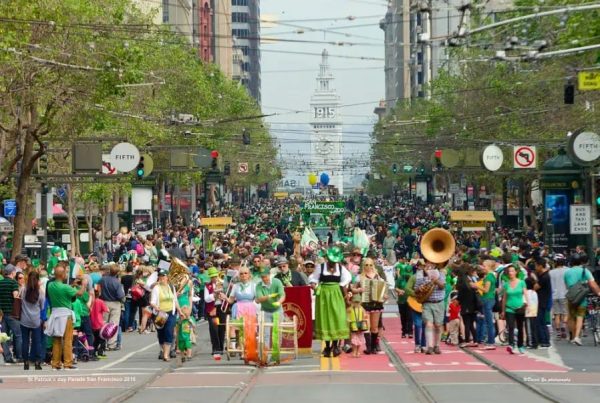 Parades in big cities celebrate this lucky holiday