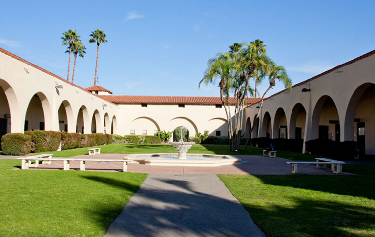 Old horse stables clean up nicely to provide usable space for students.