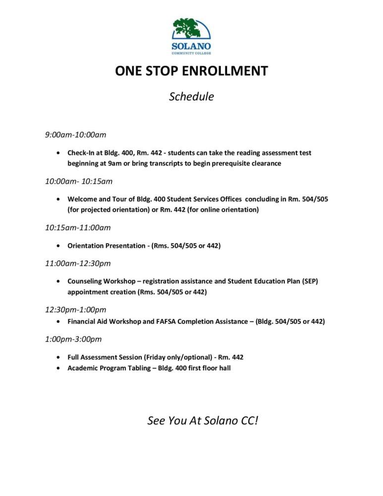 Solano offers advice for fall semester