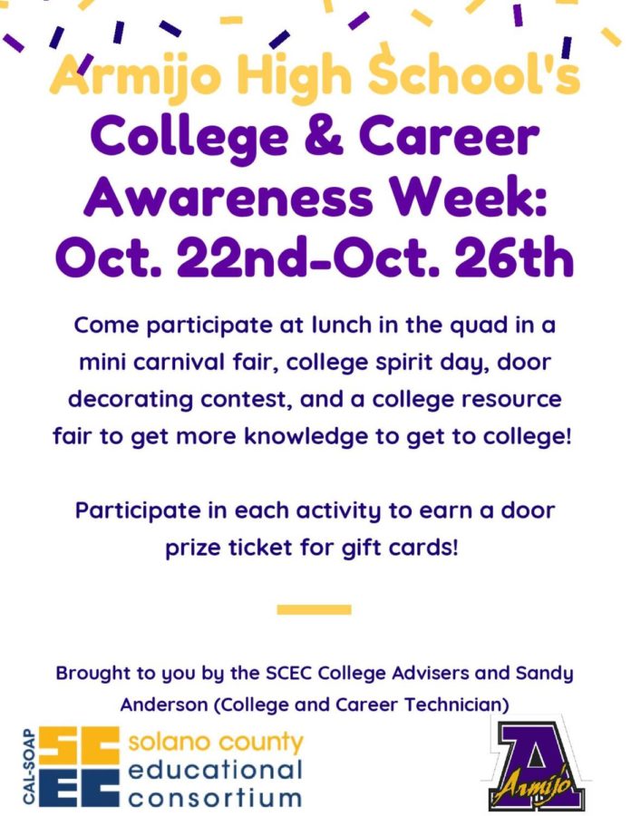 College and Career Awareness Week Starts October 22 – The Armijo Signal