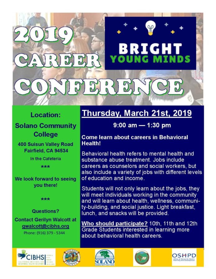 Career Conference Looks for Participants The Armijo Signal