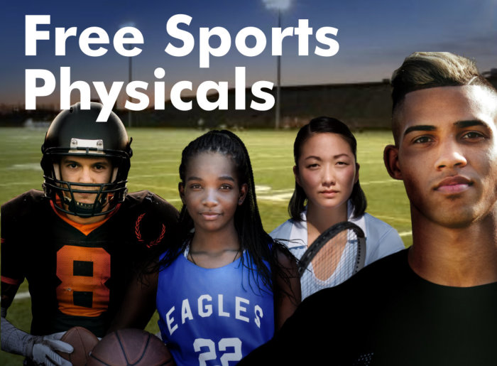 Take Advantage of Free Sports Physical on July 13