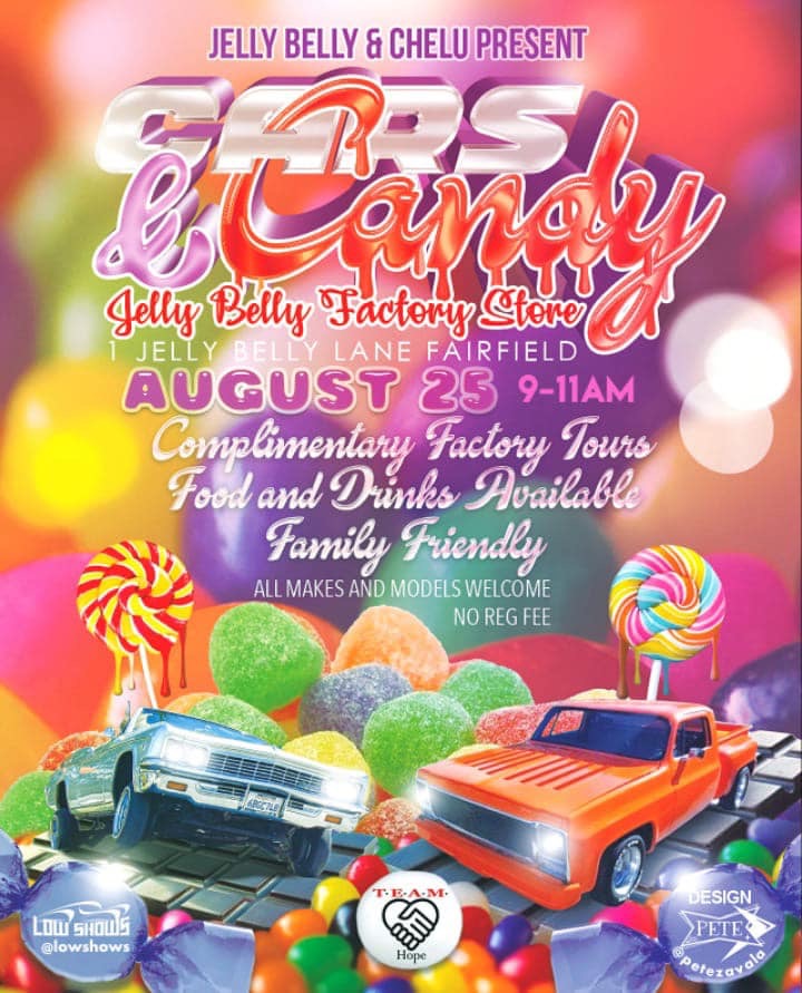 Celebrate the end of this summer with Cars & Candy on August 25