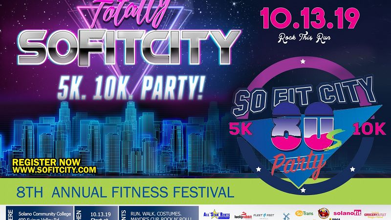 SoFitCity's Totally 80's 5K/10K Oct. 13
