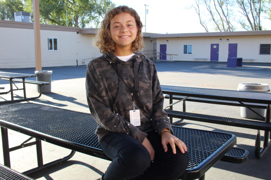 Marta brings a touch of French culture to the Armijo campus.