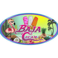 Baja Ice Cream´s logo.