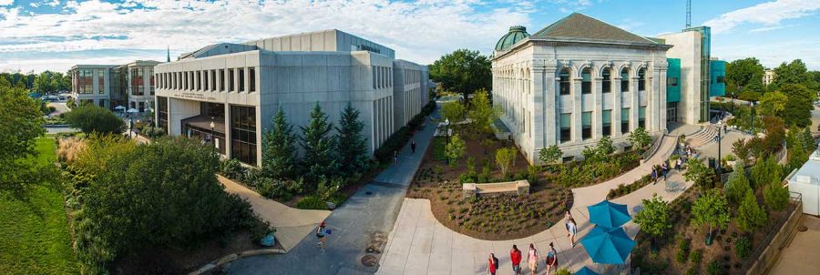 A beautiful campus that is both inviting and exciting.