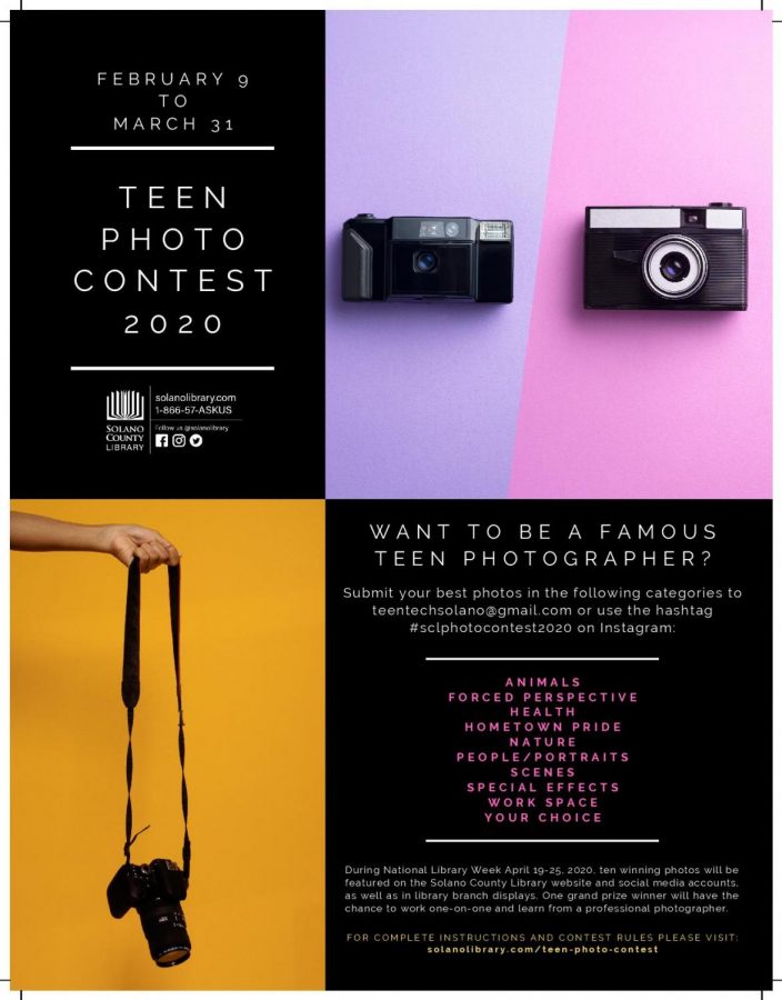 Teen Photo Contest - Submissions accepted February 9 - March 31