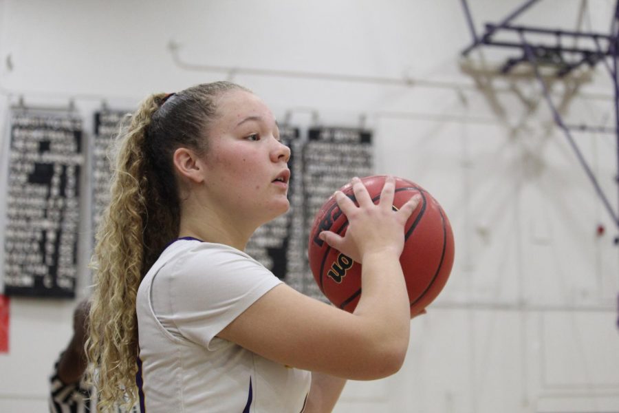 Concentration on the court helps Diamond be a noteworthy player.