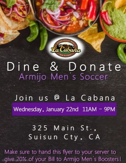 Support the Soccer players January 22