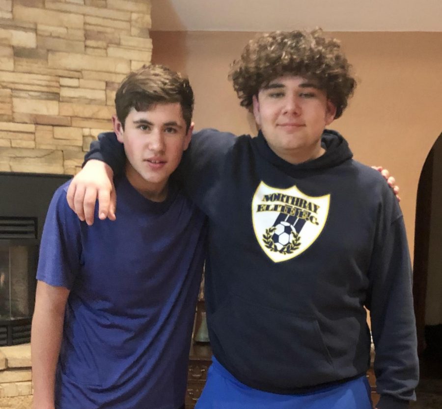 Jackson and Jonathan, wo brothers with very different goals and very similar paths.
